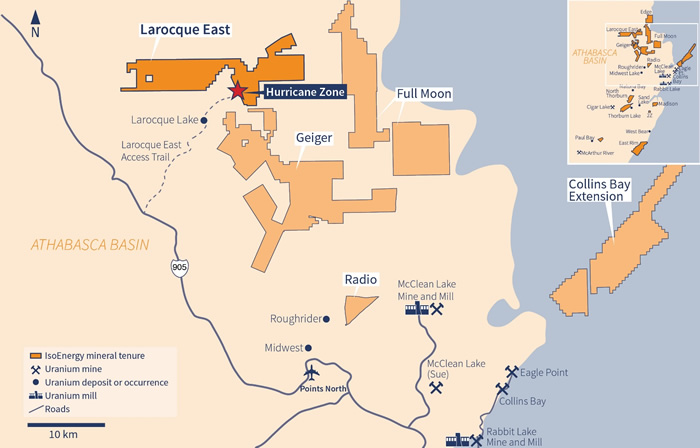 Larocque East Property Map