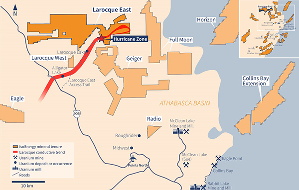 Larocque East Property Location Map