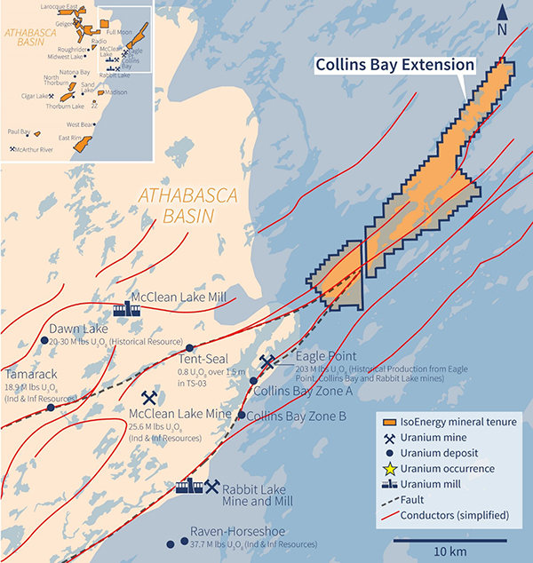 Collins Bay Extension Property Map